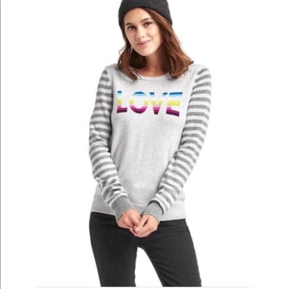 GAP women’s LOVE sweater